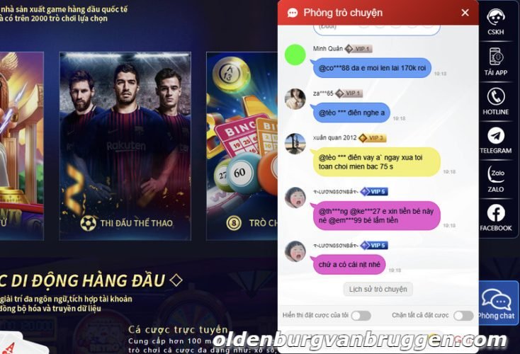 Sử dụng group chat cộng đồng 