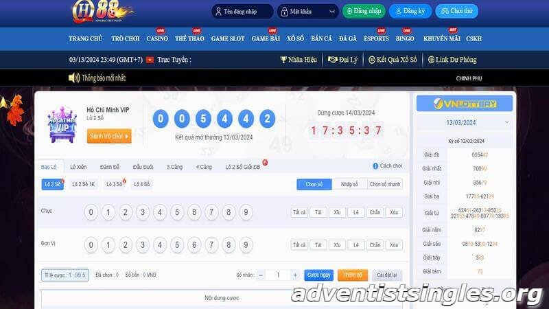 Các thông tin đều được cập nhật trên website cá cược